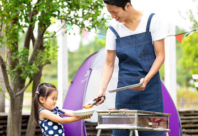 憩いの場となるお庭にしたい