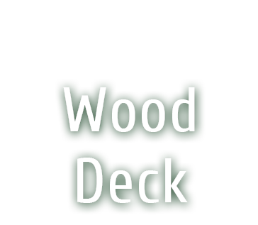Wood deck
